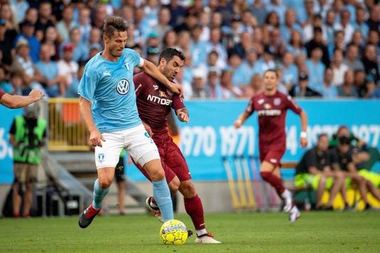VIDEO | Au visat frumos. Malmo - CFR Cluj 1-1! Campioana României ratează calificarea în turul 3 al Ligii Campionilor