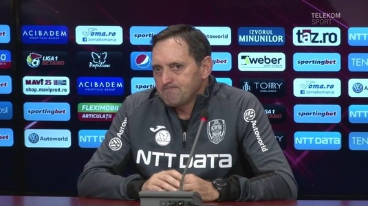 Conceicao a vorbit despre eventuala sa plecare de la CFR: "Alte persoane sunt responsabile. Trecutul spune totul despre mine"
