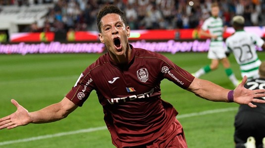 Marcatorul CFR-ului o ameninţă pe Celtic: ”Mergem acolo să câştigăm, de ce nu?”