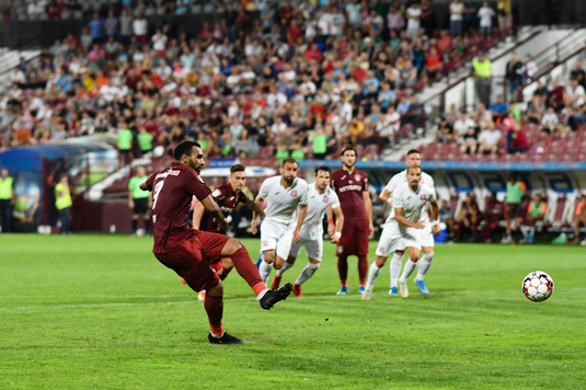 VIDEO | CFR Cluj o învinge pe FC Hermannstadt şi urcă pe prima poziţie în Liga l. Eficienţă maximă pentru campioană
