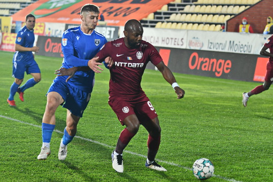 Alarmă la CFR! Un titular din meciul cu FC Voluntari s-a accidentat: "Pare ceva grav, la prima vedere!". Anunţul făcut de Curelea