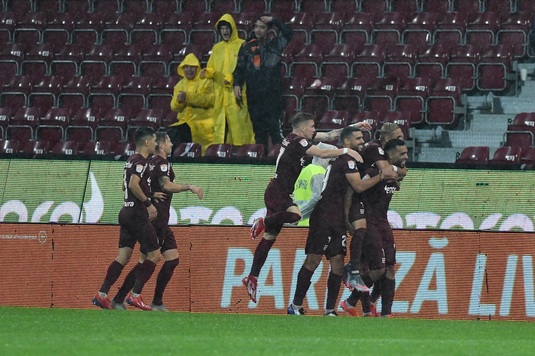 Cristian Moldovan, membru al staff-ului tehnic al CFR Cluj: ”M-am consultat cu Dan Petrescu. Ne mulţumeam şi cu un egal”