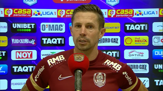 Ciprian Deac, glume la adresa lui Dan Petrescu după 6-0 cu FC Argeş: ”Cred că l-am supărat pe Mister. Lui îi place 1-0 şi să ne urcăm în autocar”