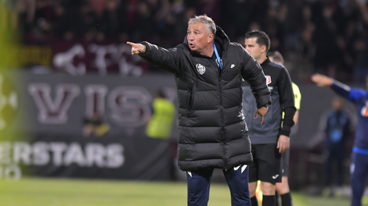 Dan Petrescu, indecis dacă va sta pe bancă la meciul cu FCSB: ”Cred că nu-s obişnuit cu nopţile pierdute petrecând!”