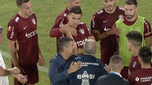 VIDEO Ovidiu Hoban l-a scos din sărite pe Dan Petrescu! Cei doi s-au certat chiar după meciul cu Rapid. Ce au surprins camerele de filmat din Gruia