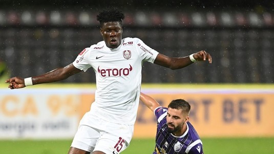 Transferul lui Yeboah la Slavia Praga s-a blocat la vizita medicală! Ce ar fi descoperit cehii. Deranjat, Nelu Varga l-a întors la CFR Cluj
