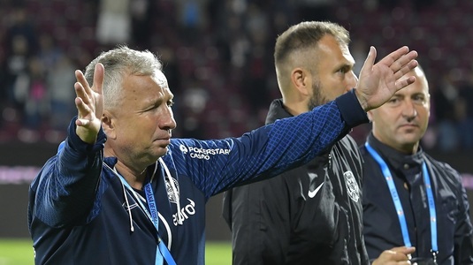 VIDEO | Cum a reacţionat Dan Petrescu la finalul barajului CFR Cluj - U Craiova 1948 1-0. Gruia nu scapă de tensiuni