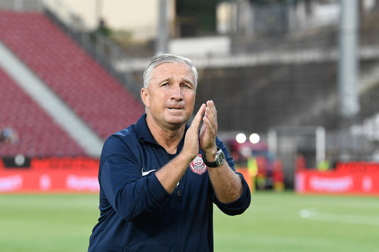 Dan Petrescu reclamă, după CFR - Neman Grodno 0-0: "Două faze de penalty! De ce lumea nu vrea VAR?!". Reacţia "Bursucului"