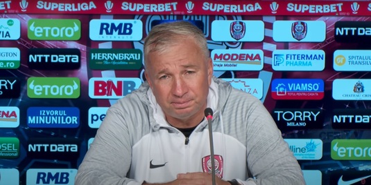 Dan Petrescu, declaraţii tari înainte de CFR Cluj - Pafos: „Sunt clar mai buni decât noi! Brazilienii lor îmi dau fiori”