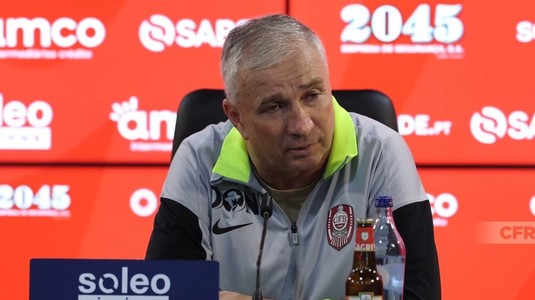 "Poate avem noroc de nişte greşeli pro-CFR". Dan Petrescu vrea să producă surpriza la returul cu Braga: "Avem şansa noastră"