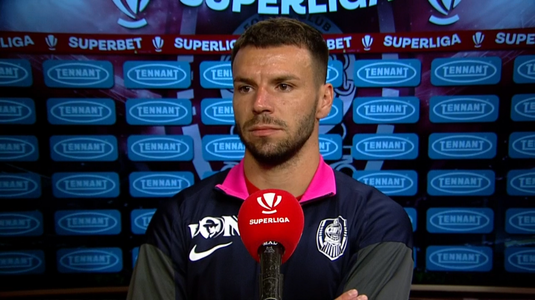 Andrei Cordea a marcat primul gol pentru CFR şi a explicat de ce a ales să revină în Superliga, la Cluj: "Trebuia"