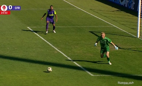 LIVE VIDEO Oţelul - CFR Cluj, ACUM, pe Orangesport.ro. Patrick a deschis scorul după o gafă incredibilă în faţa porţii ardelenilor