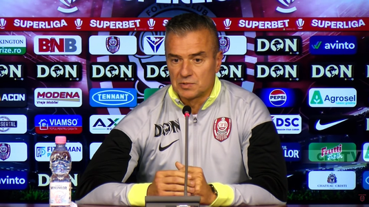 Daniel Pancu nu crede în minuni şi îşi aduce jucătorii cu picioarele pe pământ după remiza cu Craiova: ”Locurile 7 sau 8 reprezintă cel mai realist scenariu”