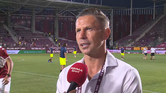 Ciprian Deac, într-o nouă ipostază la CFR Cluj! Fostul fotbalist a anunţat obiectivul echipei în acest sezon: "Doar aşa am reuşit"