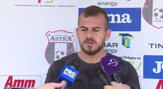 VIDEO | Denis Alibec, pregătit să marcheze din nou în poarta lui Dinamo: „Sper să marchez şi să îmi revin”