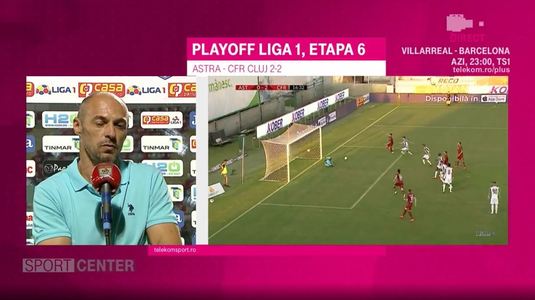Bogdan Andone: ”Rezultatul este senzaţional!” Antrenorul Astrei se declară obosit: ”Am adunat multe nopţi nedormite!”