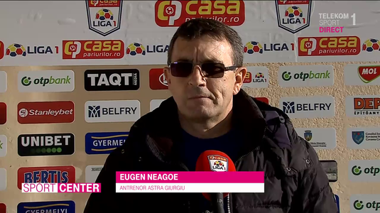 Neagoe entuziasmat de Budescu: ”L-aş vrea la orice echipă aş antrena!” Ce spune despre scandalul iscat la Giurgiu: ”Astra nu a avut nicio implicare!”