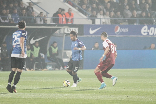 Eric are planuri măreţe după un nou gol superb în Liga 1: "Cum a fost ţinut minte Demollari, aşa vreau să rămân şi eu în istoria fotbalului românesc"