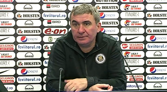 VIDEO | Declaraţii senzaţionale ale lui Gheorghe Hagi, după egalul cu Astra. Vezi aici conferinţa de presă