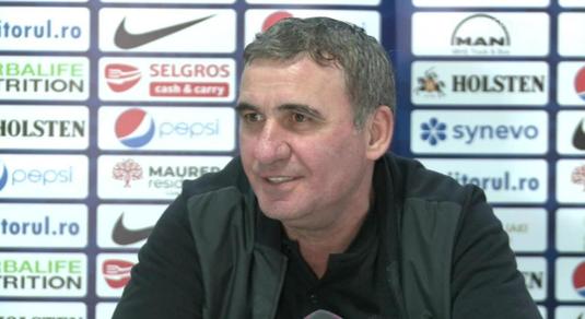 VIDEO | Gică Hagi, din nou savuros: "Spiritul meu este să câştig, să fiu cel mai bun". A dezvăluit echipa din meciul cu Craiova 