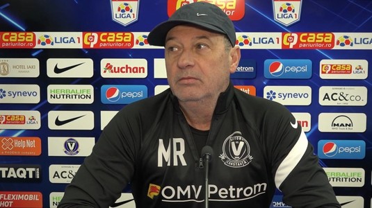 Mircea Rednic: ”A fost mai mult un joc de luptă!” Ce l-a nemulţumit pe tehnicianul Viitorului