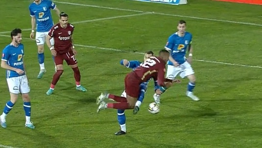 VIDEO | O decizie cât un campionat! Colţescu a dictat penalty pentru CFR Cluj cu Farul Constanţa, dar a întors decizia cu VAR. Dan Petrescu, înmărmurit pe bancă