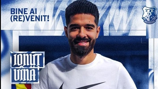 OFICIAL | Gică Hagi a realizat încă o ”repatriere”: Ionuţ Vînă s-a întors la Constanţa