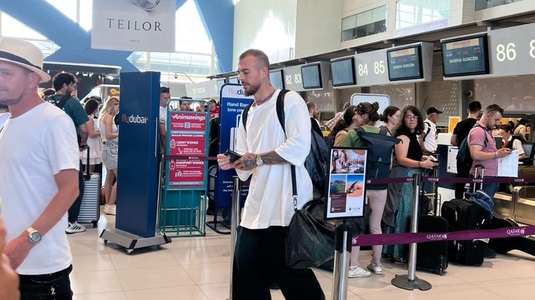 Denis Alibec a plecat în Qatar! Primele declaraţii de la aeroport: ”Hagi m-a felicitat”