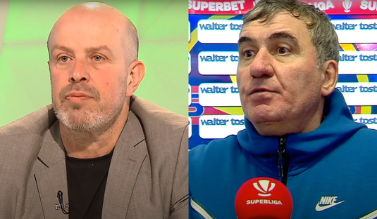 Hagi, pus la zid în studioul Orange Sport, după reacţiile din meciul cu FCSB: "E un simbol în acest fotbal cocoşat şi bolnav. Nu mi se pare normal ce face"
