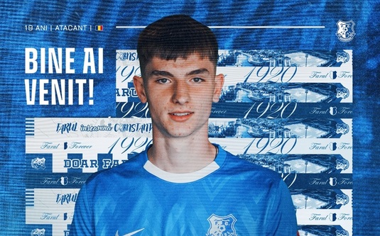 Farul Constanţa a făcut încă un transfer! Fotbalistul vine de la Aerostar în lotul lui Ianis Zicu: "Este poreclit 'Cămătaru'" | OFICIAL