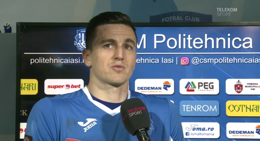 VIDEO | Gardoş, nemulţumit de ce a găsit în Copou: "Nu e uşor să fii fotbalist la Poli Iaşi". Cum le răspunde fanilor