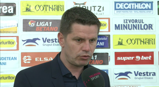 VIDEO | Stoican nu a mai rezistat: "Dacă a greşit să îşi recunoască greşeala" Ce l-a supărat pe antrenorul ieşenilor