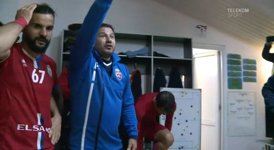 VIDEO de EXCEPŢIE | Marius Croitoru a dat tonul scandărilor în vestiar după victoria clară asupra Iaşiului