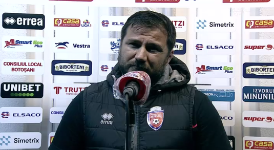 VIDEO | Marius Croitoru l-a penalizat pe "diamantul" Botoşaniului, Andrei Chindriş: "O greşeală copilărească"