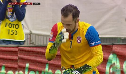 VIDEO Intevenţia etapei? Eduard Pap, reflex spectaculos în faţa lui Safranko. Portarul şi-a salvat echipa la scorul de 1-0