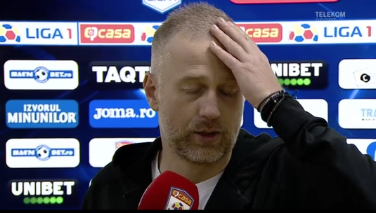 VIDEO | Edward Iordănescu a "tunat" după victoria cu Voluntari: "Suntem cea mai dezavantajată echipă" 
