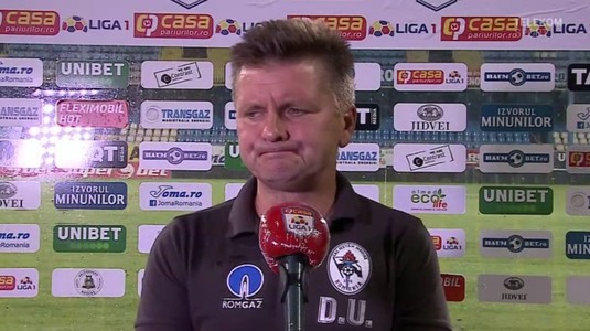 Duşan Uhrin, dezamăgit total după debutul ratat al formaţiei sale. Antrenorul lui Gaz Metan pune tunurile pe arbitraj