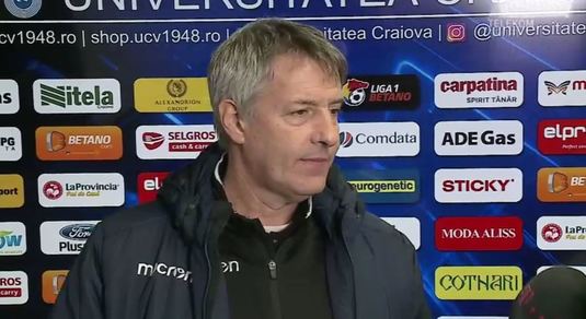 VIDEO | Bergodi, mulţumit după remiza cu Astra: ”Avem o atitudine foarte bună”. Ce plan are pentru 2019: ”Sunt sigur că va fi aşa”