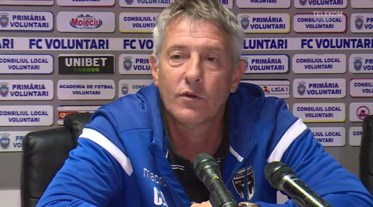 VIDEO | FC Voluntari are şapte înfrângeri la rând, dar Bergodi nu vrea să plece: "De ce trebuie să îmi dau demisia?"