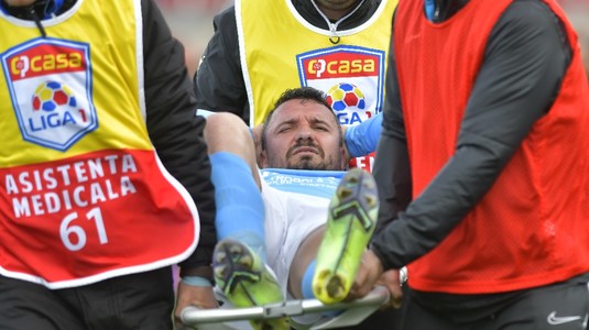 Cât de gravă este accidentarea lui Budescu din partida cu Farul Constanţa! EXCLUSIV