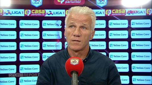 Marin Dună, entuziasmat după Voluntari - Farul 4-2: „Mă bucur mult pentru Dumiter, a marcat două goluri frumoase!”