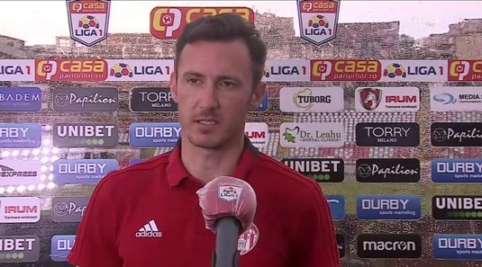 VIDEO | A făcut penalty intenţionat! Declaraţie surprinzătoare a lui Răzvan Tincu, la flash-interviu: "Mi-am asumat, ştiam că e poarta goală!"