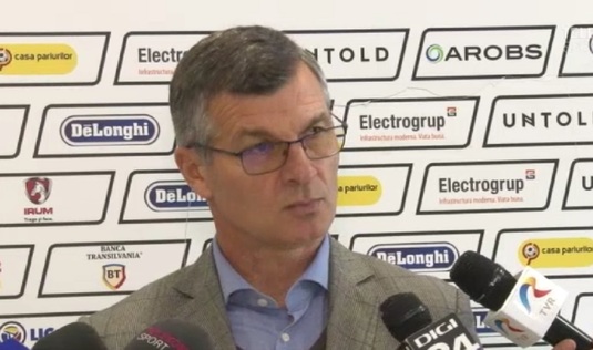 EXCLUSIV | Lobonţ încă mai are contract cu AS Roma. Când va putea prelua funcţia de antrenor la ”U” Cluj. Răspunsul lui Sabău