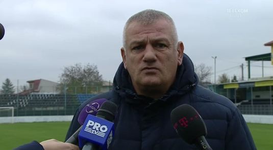 VIDEO | Grigore, supărat după înfrângerea cu Clinceni: „Sunt goluri stupide, nu pot să spun altfel”