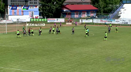VIDEO | L-a imitat pe Ilie Dumitrescu! Gol fabulos reuşit de Claudiu Herea la Târgovişte