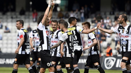 VIDEO | Universitatea Cluj a câştigat meciul cu Pandurii şi va juca barajul pentru promovarea în Liga I
