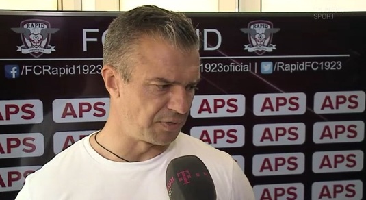 VIDEO | Explicaţiile lui Daniel Pancu după ce Rapid s-a încurcat cu Ripensia, echipă care se bate la retrogradare