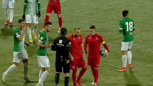 VIDEO | Concordia Chiajna - Hermannstadt 0-0. Trei cartonaşe roşii, niciun gol la derby-ul din Liga 2