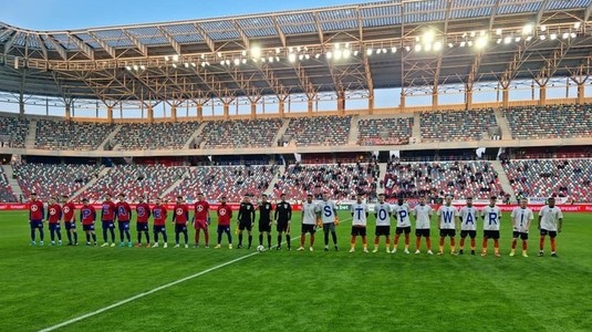 VIDEO Liga 2 | CSA Steaua a bătut-o pe Politehnica Iaşi. Mesaj de pace al jucătorilor