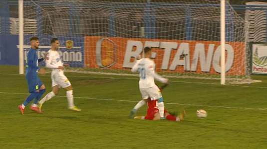 VIDEO | Penalty neacordat în Ocna Mureş - Universitatea Craiova! Markovic a fost faultat în careu, dar nu a fost acordat nimic
